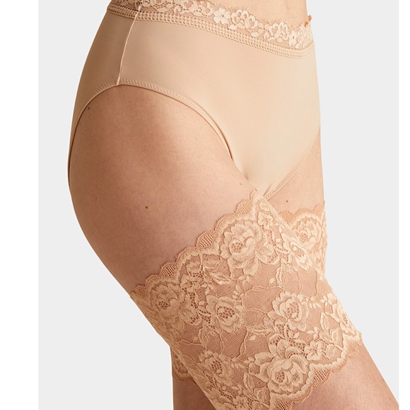Secret nude anti-chafing tights lace band NWT - Picture 9 of 9